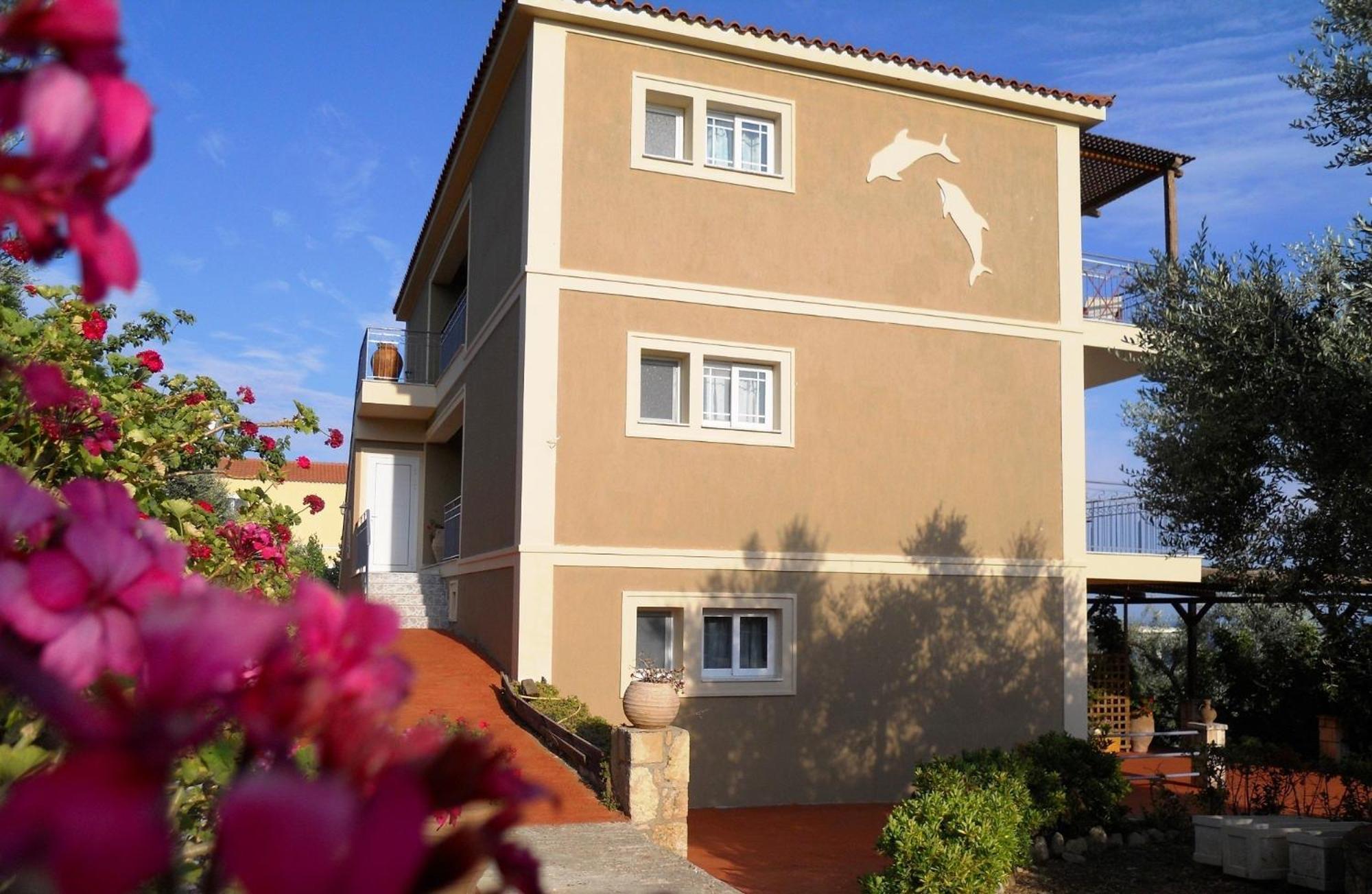 Delfinia Apartamento Vlachata Exterior foto
