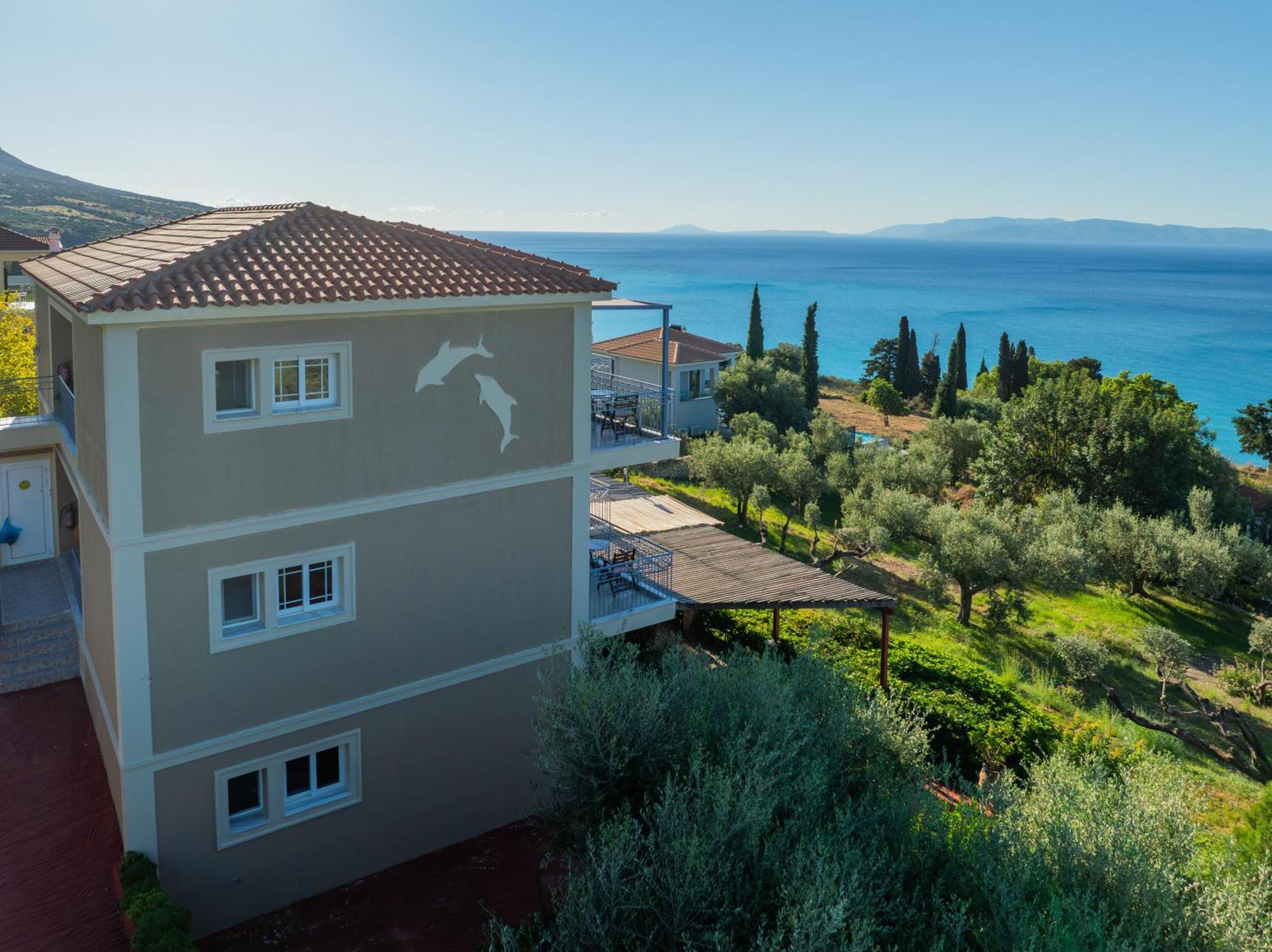 Delfinia Apartamento Vlachata Exterior foto
